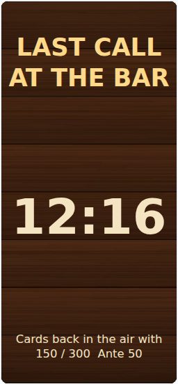 Dusty Trail Saloon break screen on a phone